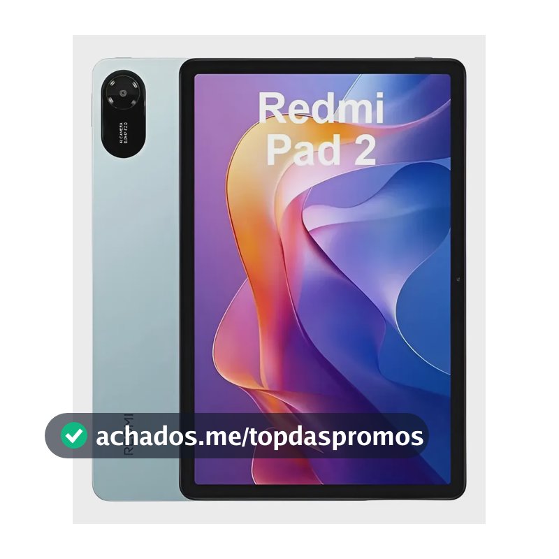 Tablet Xiaomi Redmi Pad 2 (256) - Versão Global Verde-menta