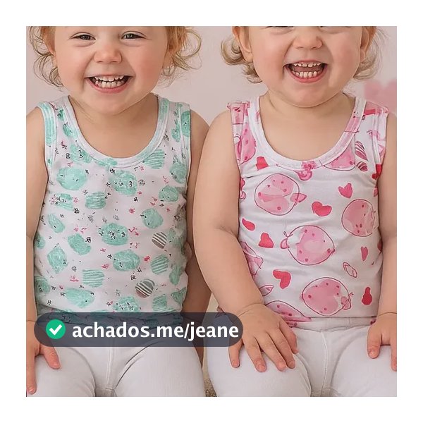 Kit 3 Regata Bebê Menino Menina Confortável Verão Calor