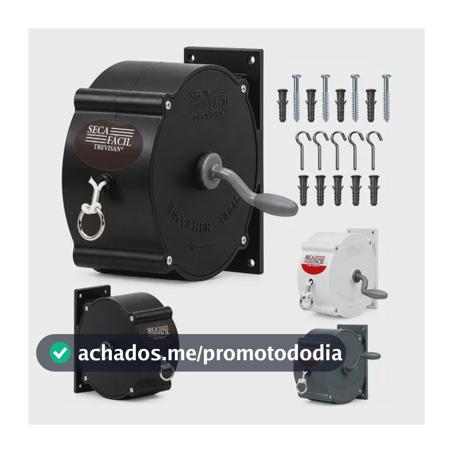 Varal Roupas Retrátil Recolhível De Parede Seca Fácil 30m