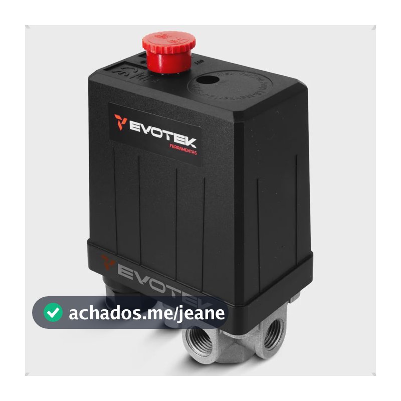 Pressostato Compressor Para Medir Baixa Pressão 4vias 80/120