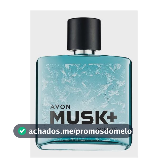 Deo Colônia Avon Musk+ Freeze 75ml
