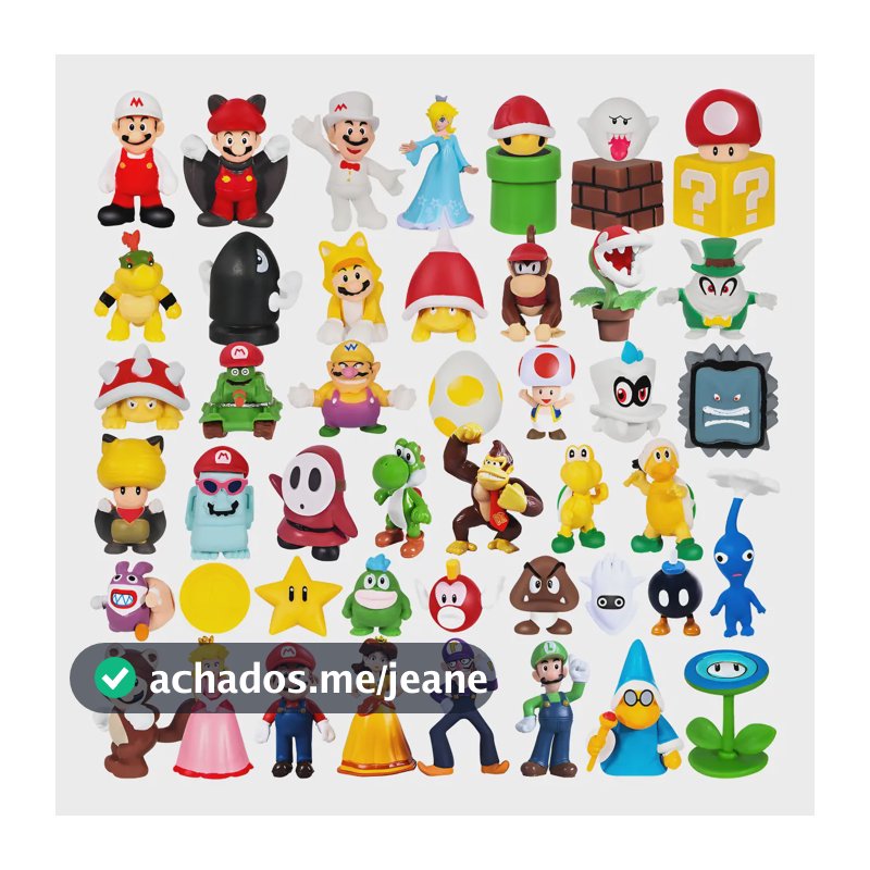 48 Super Mario Brothers, Luigi, Yoshi, Brinquedos Infantis