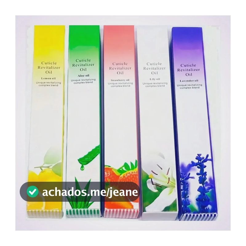 5 Óleo Hidratante Cutícula Tratamento Revitalizante Caneta