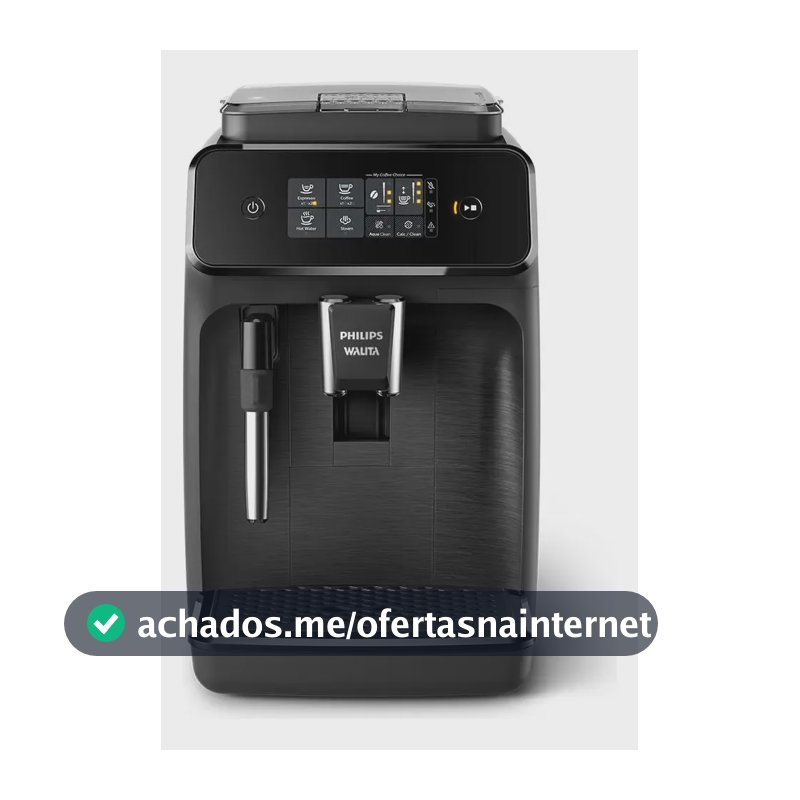 Cafeteira Espresso Philips Walita Cor Preto