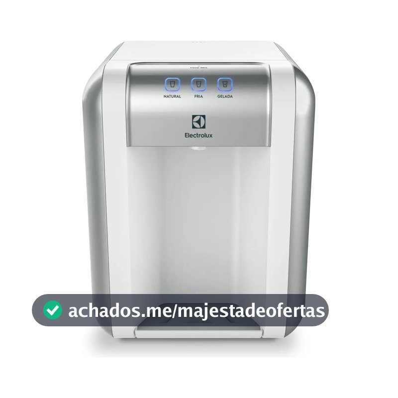 Purificador Electrolux Eletrônico Compacto Efficient Painel Digital Bivolt Branco PE11B Bivolt