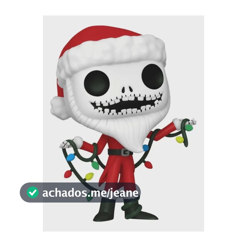 Boneco Funko Pop! O Estranho Mundo de Jack - Jack Papai Noel