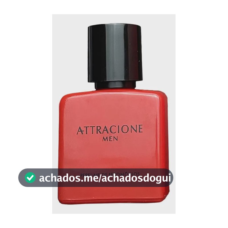 Attracione Men perfume Masculino Com Feromônios Ativados 25 mL