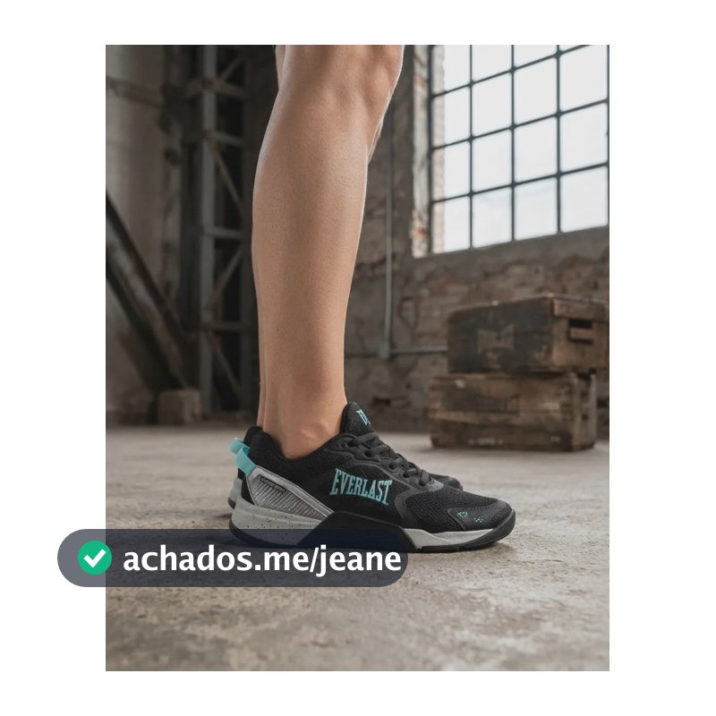Tênis Everlast Climber Pro 3 Academia Treino Fitness Unissex Preto/verde Liso 40