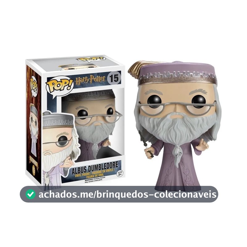 Boneco Funko Pop! Albus Dumbledore de Harry Potter para Colecionar#15