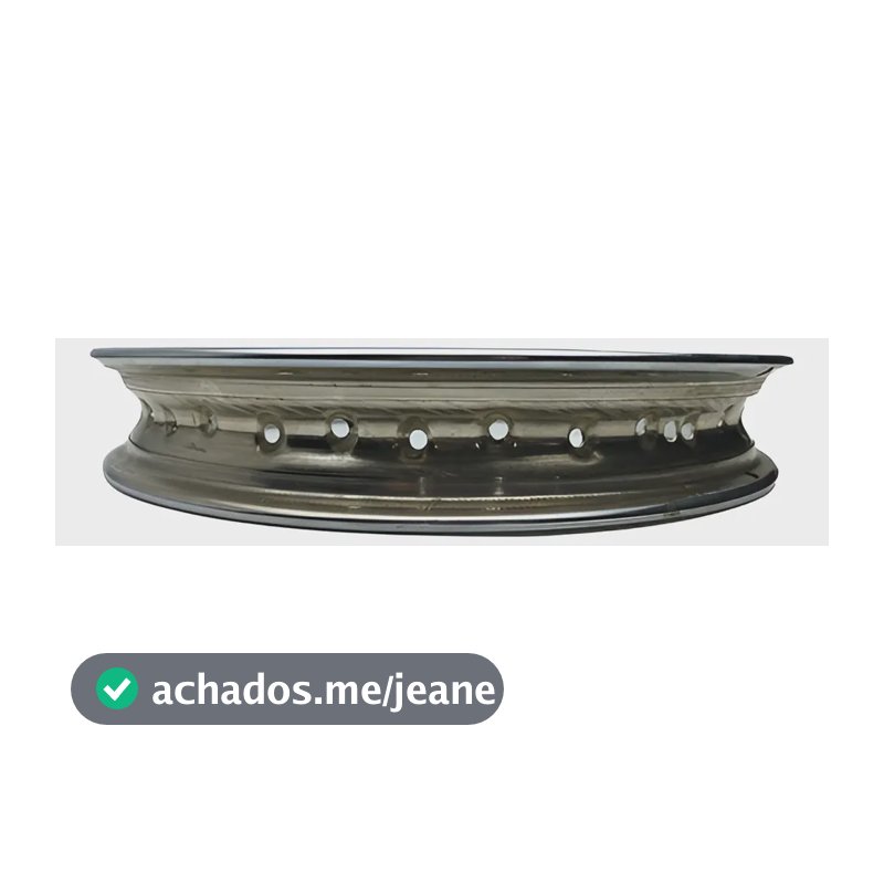 Aro Da Roda Folha Traseiro 17 X 2.15 Cromado Ferro