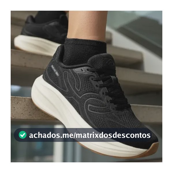 Tênis Olympikus Corre Max Corrida Esportivo Amortecedor Preto/grafite 43