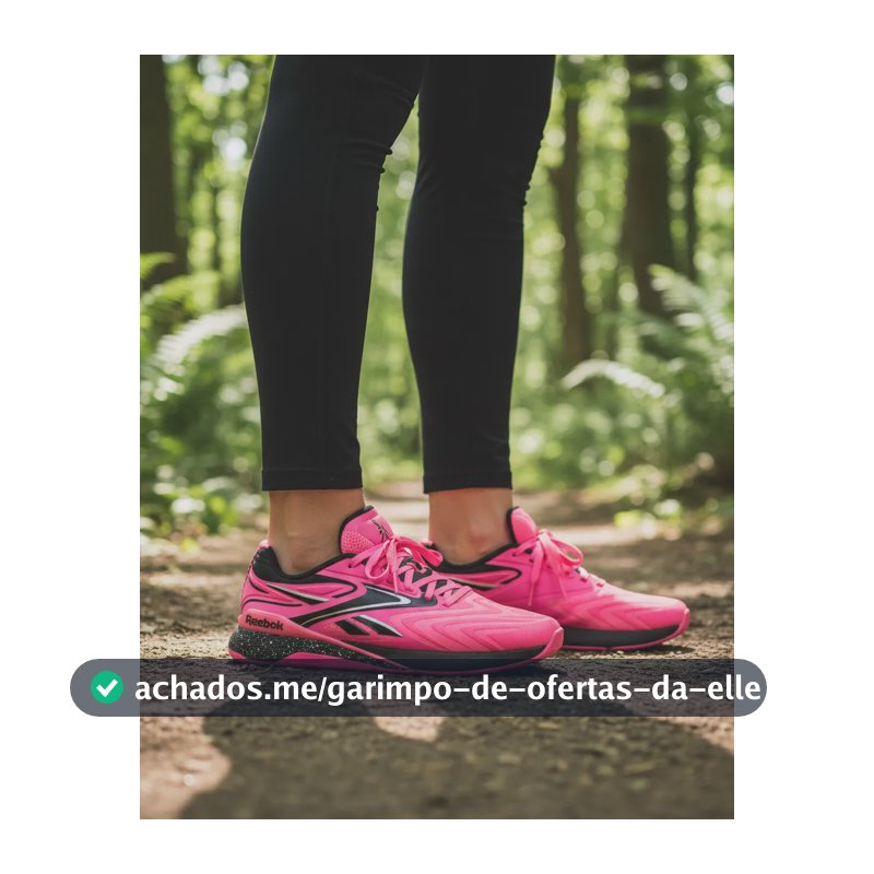 Tênis Reebok Nano X5 Edge Rosa 36 Br