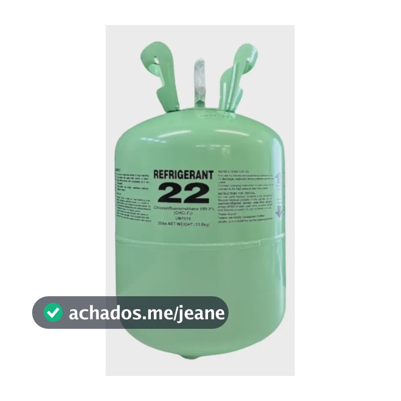 Gás refrigerante para cilindro R22 13.6