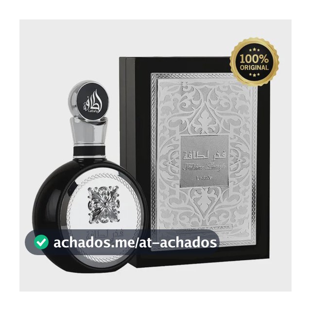 Perfume Árabe Masculino Fakhar Black Eau De Parfum 100 Ml