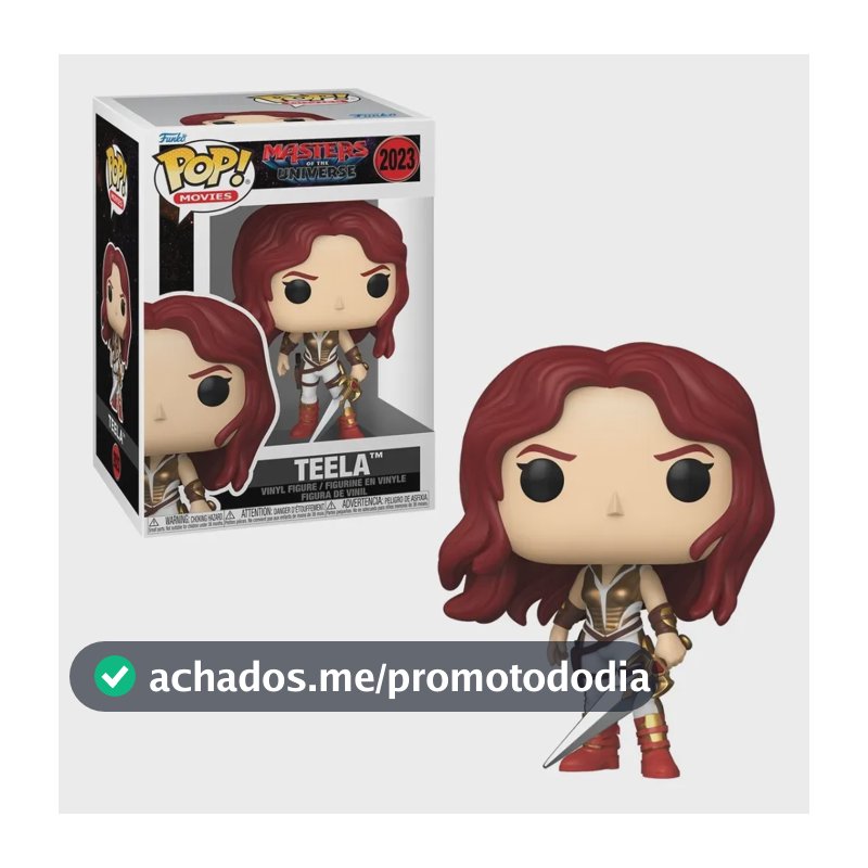 Boneco Funko Pop! Mestres do Universo Live Action - Teela