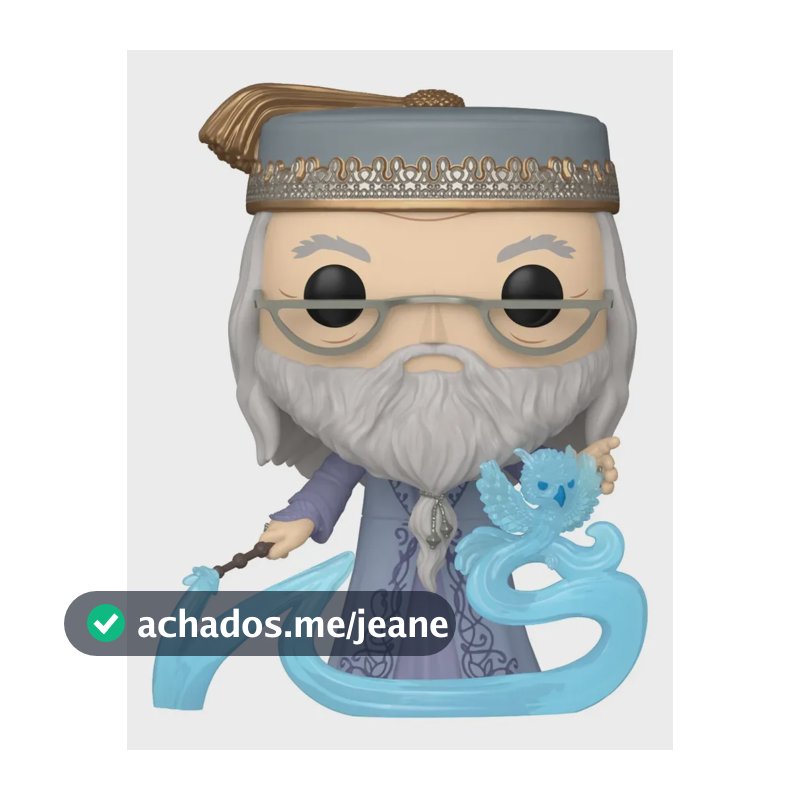 Boneco Funko Pop! Harry Potter - Dumbledore com Patrono