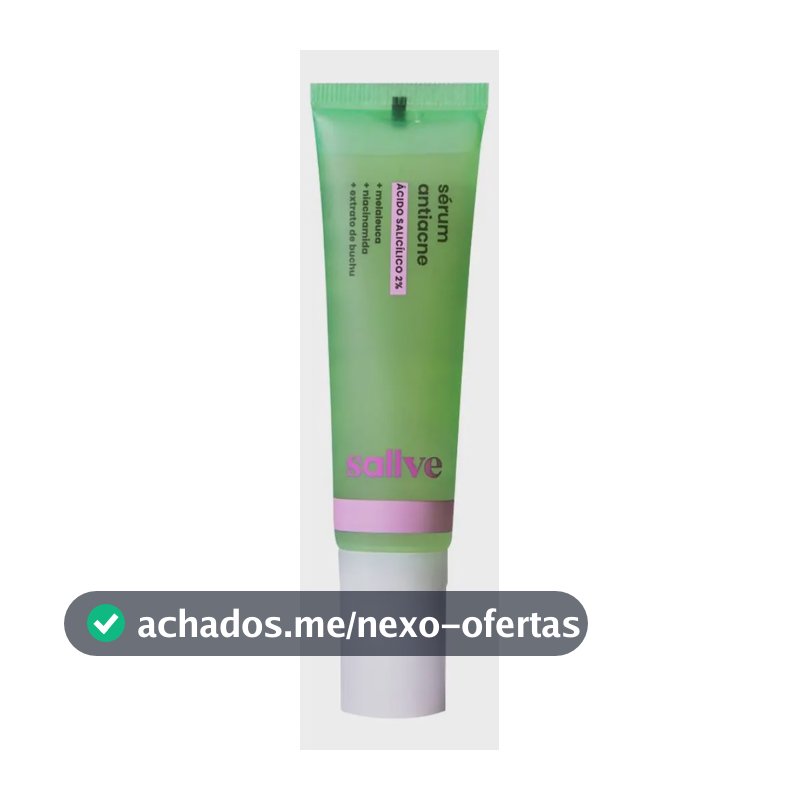 Sérum Antiacne Sallve 35g - Ácido Salicílico 2