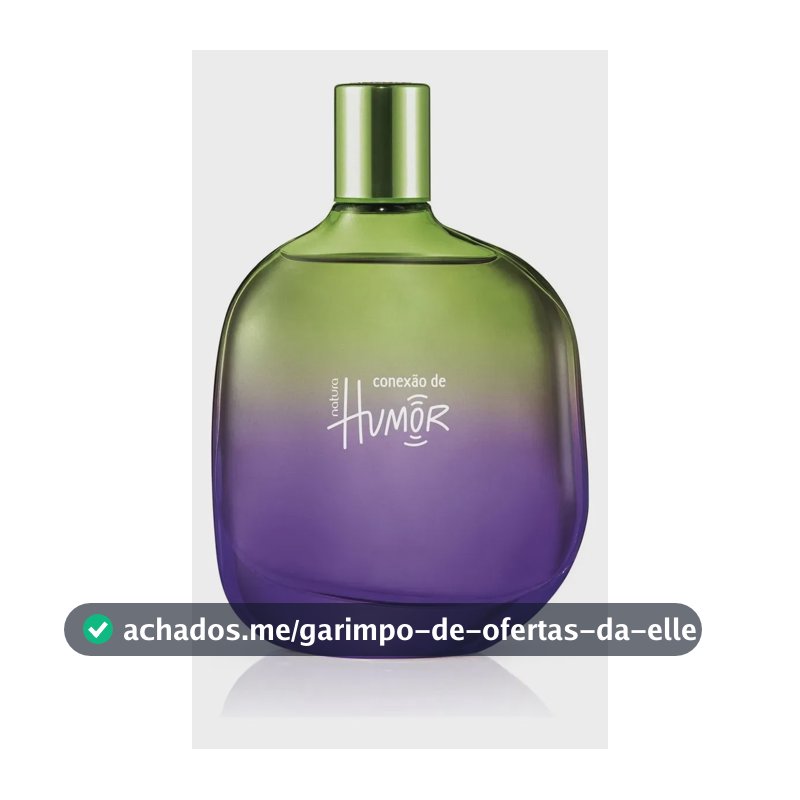 Perfume Deo Colônia Conexão De Humor Natura Masculino 75 Ml