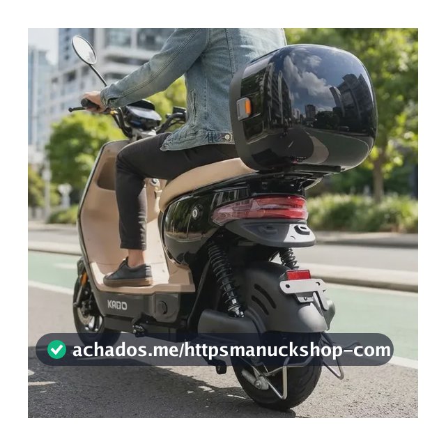 Scooter Bicicleta Elétrica 1000w Sem Cnh Autopropelido Preto Preto 14
