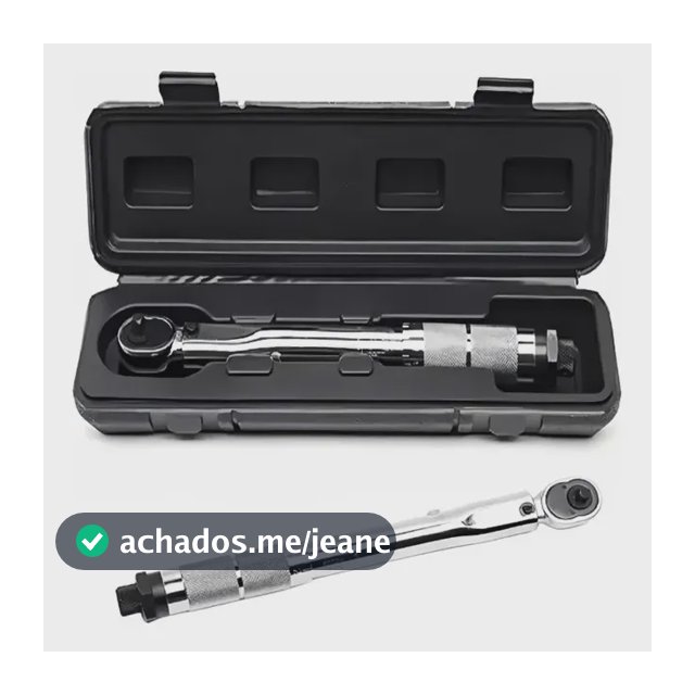 Torquimetro Estalo Mini P/ Soquete 1/4 5-25 Nm 0,5kg A 2,5kg