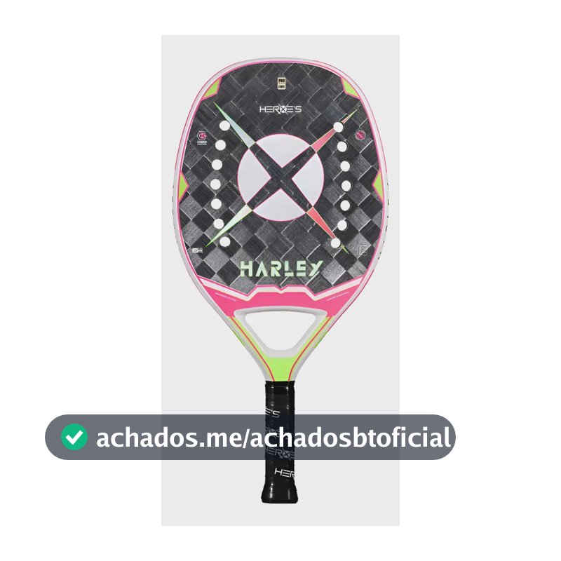 Raquete Beach Tennis Heroes Harley 2025 Rosa