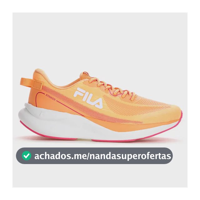 Tênis Corrida Fila Striker Feminino Confortável Resistente