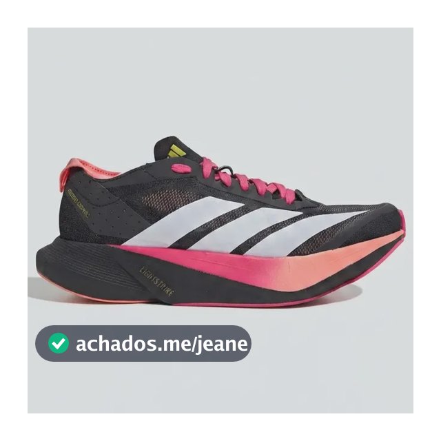 Tenis Corrida adidas Adizero Drive Rc Feminino Performance Preto/rosa 37 Br