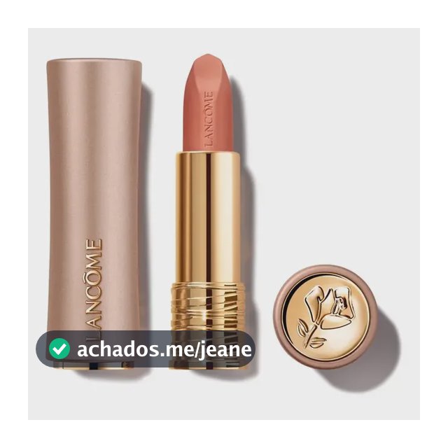 Batom Semi Matte, 247 Unretouched Nude , L'Absolu Rouge Intimatte, Lancôme, 3,4g