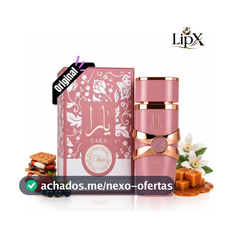 Perfume Arabe Yara Elixir Feminino Eau De Parfum 100ml Lipx