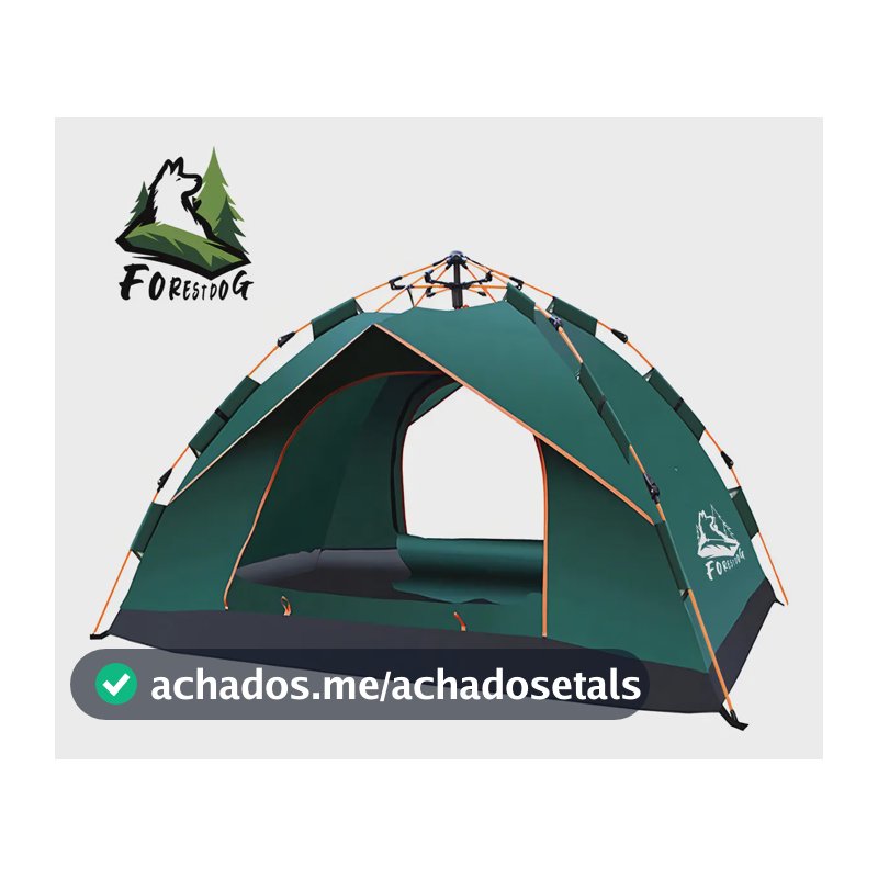 Barraca Camping Automática 2-3 Pessoas Acampamento Barraca Para Acampar, 210160100cm Tecido Oxford