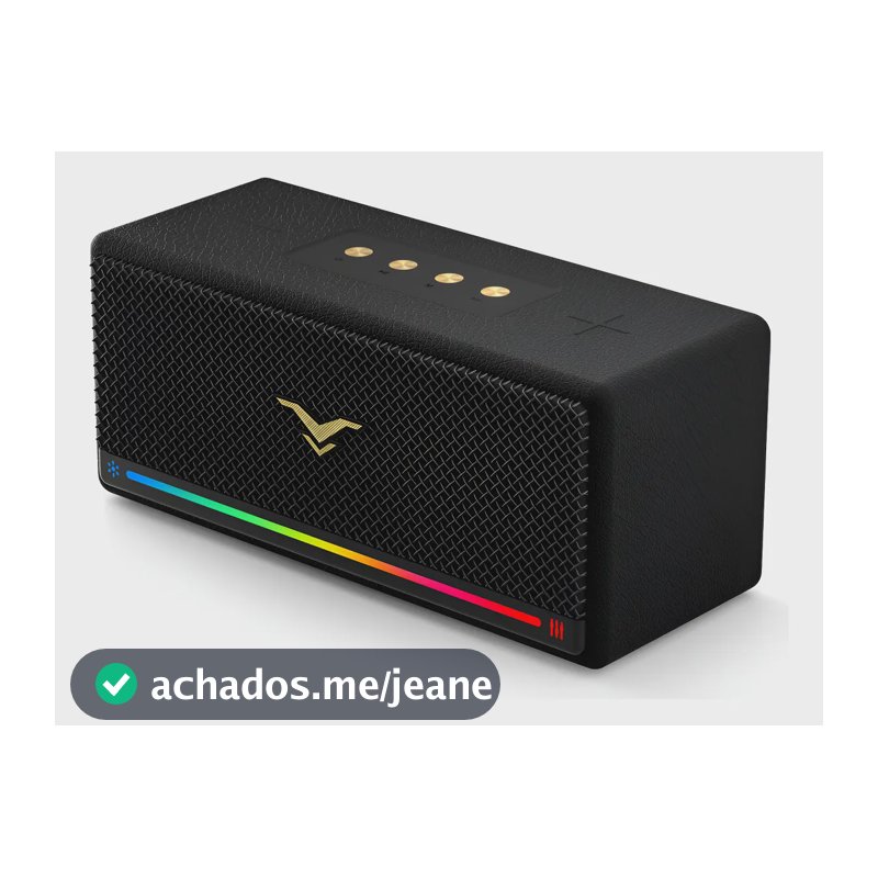 Caixa de Som Bluetooth Portátil Stagesound Stage GoFree Max 80W IP67 Resistente à Água com Luz RGB e TWS, Som Portatil 12H para Festa Exteriore