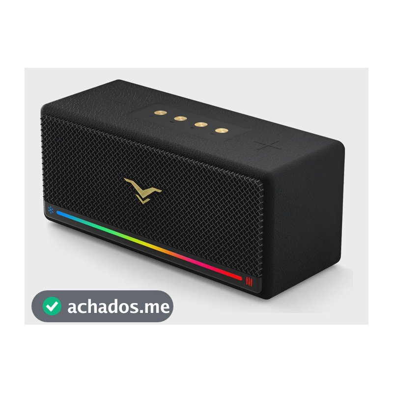 Caixa de Som Bluetooth Portátil Stagesound Stage GoFree Max 80W IP67 Resistente à Água com Luz RGB e TWS, Som Portatil 12H para Festa Exteriore