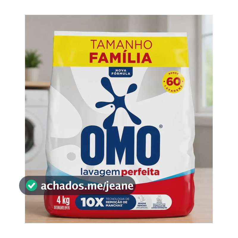 Omo Tamanho Família Sabão em Pó Lavagem Perfeita Pó