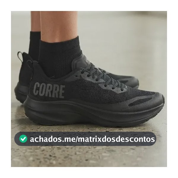Tênis Olympikus Corre 4 Preto - Ofertaça Preto 41 Br