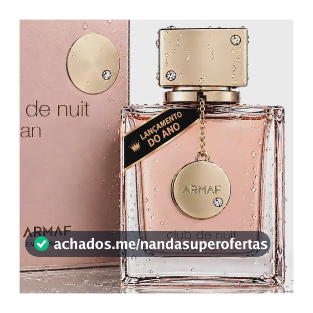 Perfume Arabe Armaf Club De Nuit Woman 105ml Edp Feminino