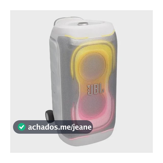 Caixa De Som Jbl Partybox Stage 330 280w Branca