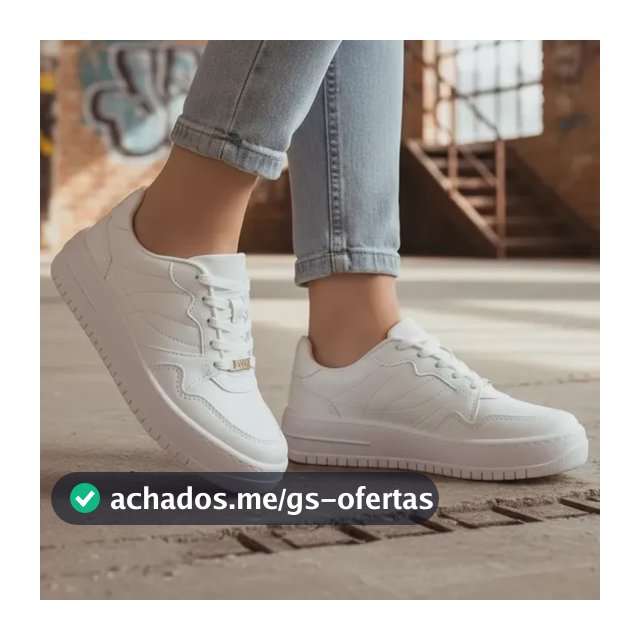 Tênis Branco Vizzano Feminino Ideal Festatrabalho Dia Dia Branco Lisa 36,0 Br