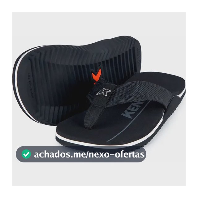 Chinelo Kenner Nk6 Pro Sandália 100% Original C/ Nota Fiscal