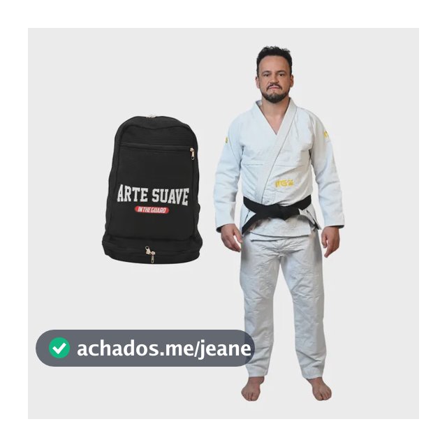 Quimono Jiu Jitsu Kimono Jiu Jitsu, Mochila, Bolsa Trançada.