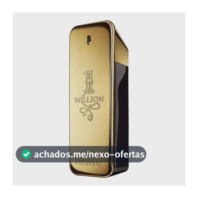 Perfume Rabanne 1 Million Eau de Toilette 200 ml masculino