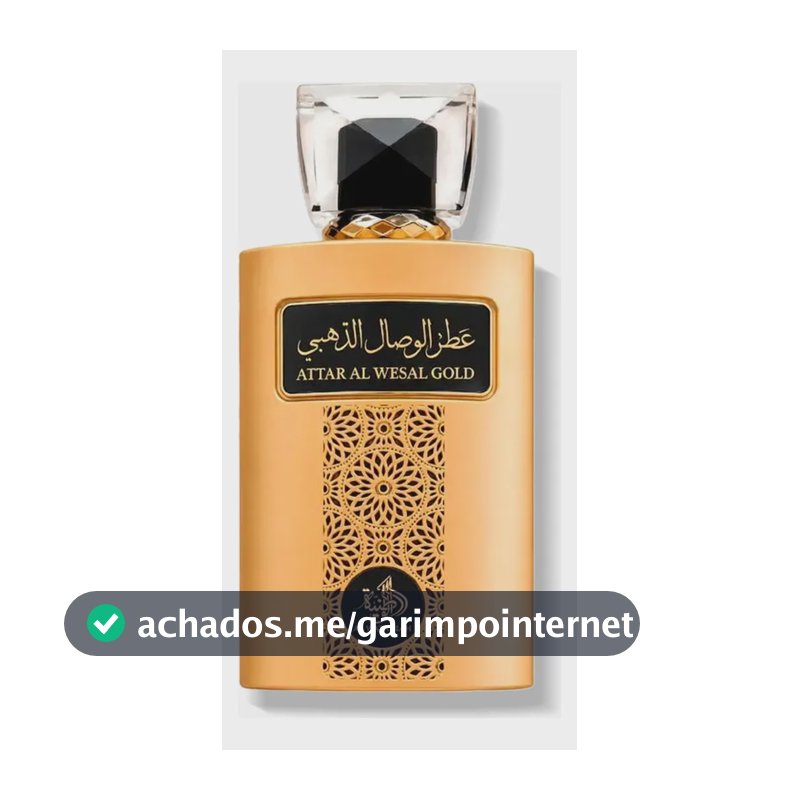 Perfume Al Wataniah Attar Al Wesal Gold Edp Masculino -100ml