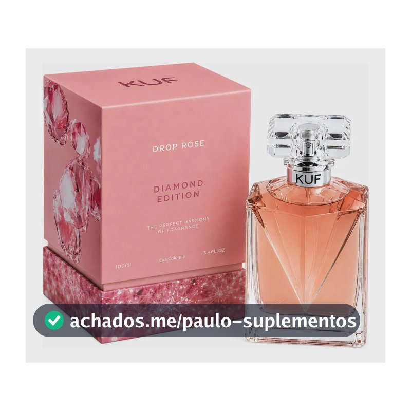 Perfume Kuf Rose Diamond Edition Feminino 100ml Importado