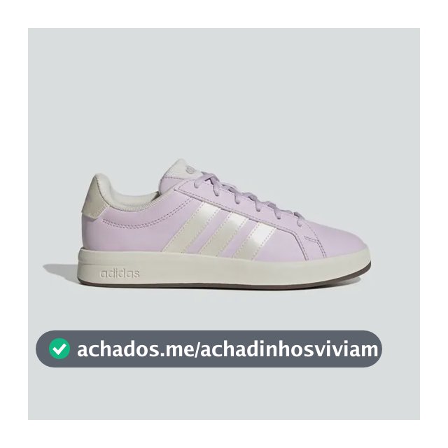 Tênis Feminino Grand Court Base 3.0 adidas Icelav/owhite/gum5 Liso 36 Br