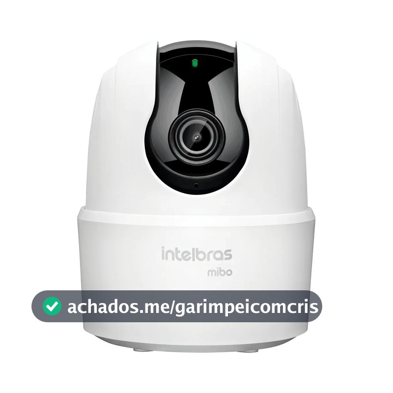 Câmera Inteligente Intelbras Ime 360 3mp Visão 360 Wi-fi Cor Branco