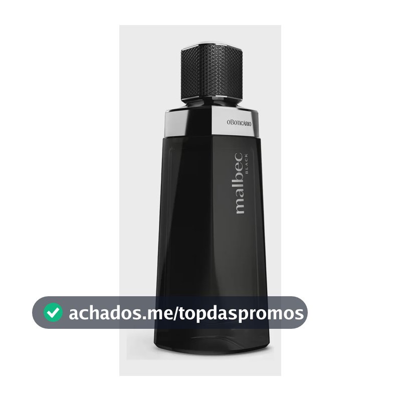 Malbec Black O Boticário Desodorante Colônia Perfume Masculino Original 100ml