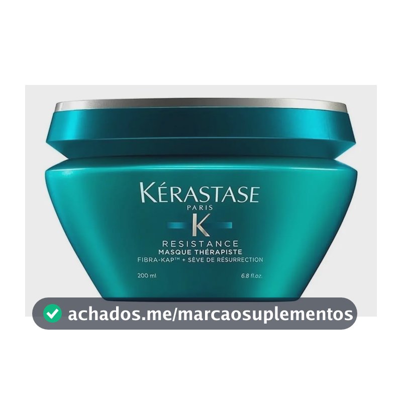 Máscara de Reconstrução Profunda para Cabelos Danificados, Força e Elasticidade Résistance Thérapiste Kérastase 200ml