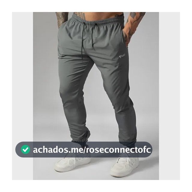 Calça Tactel Jogger Com Elastano Active Wear Void Verão