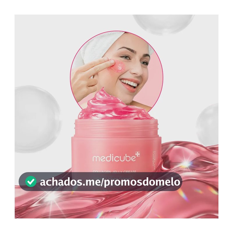 Medicube Collagen Jelly Cream 50ml Aplicação Dia/noite Todo Tipo De Pele