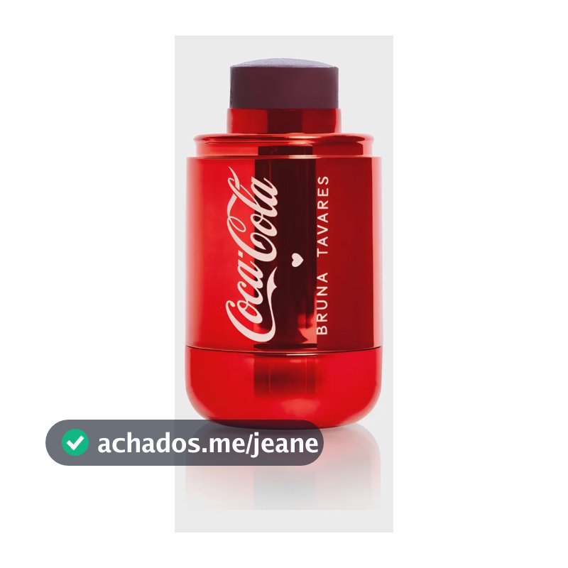 Bt Coca Cola Blush Stick - Bruna Tavares - Multifuncional Intense Cherry