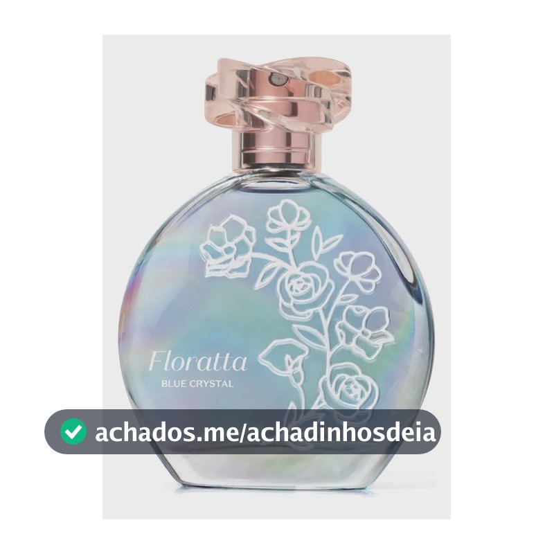 Floratta Blue Crystal O Boticário Desodorante Colônia 75ml